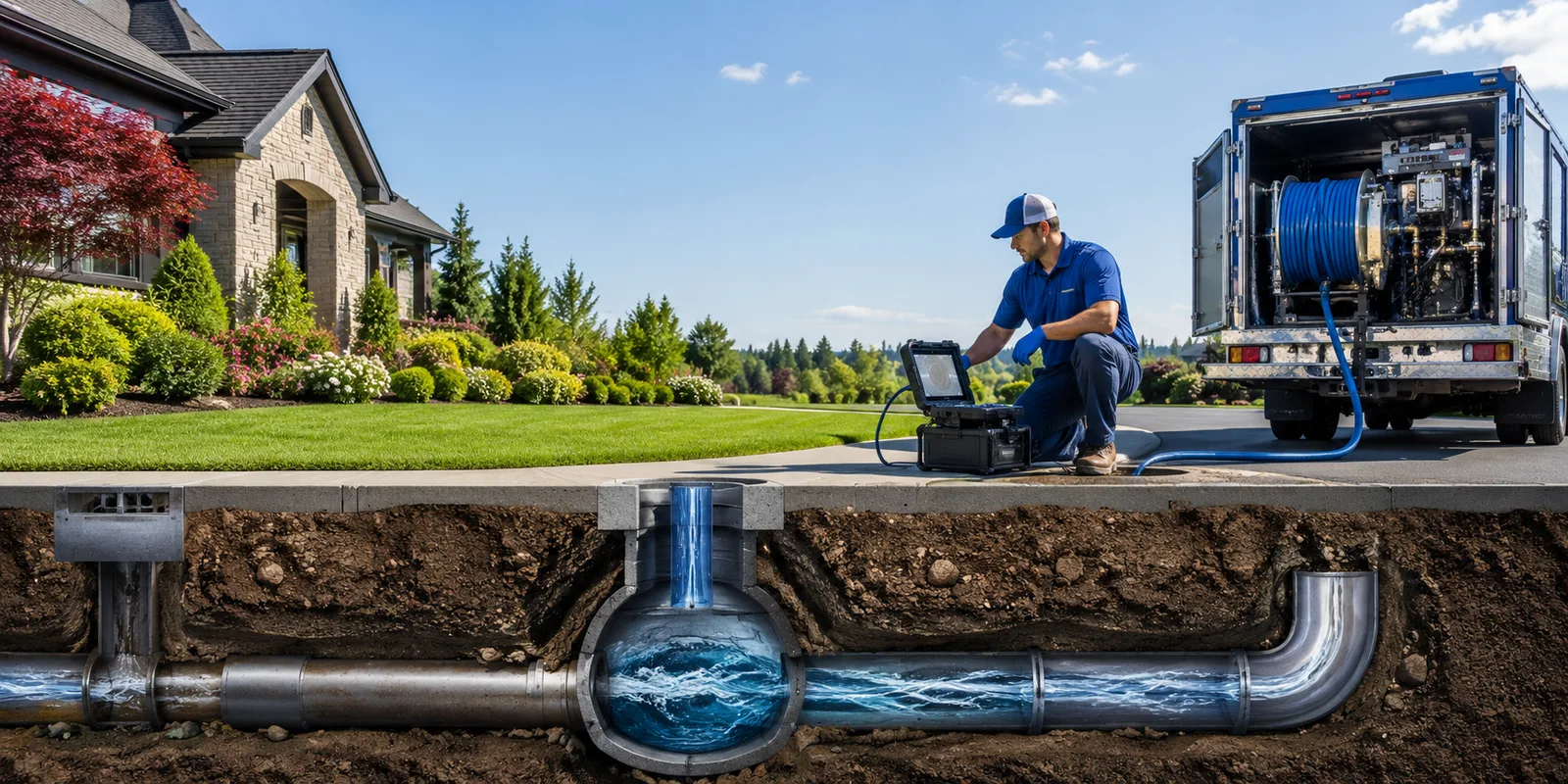Drainage restoration information for Conroe, TX